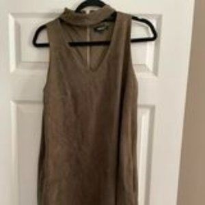 OLIVE GREEN DRESS